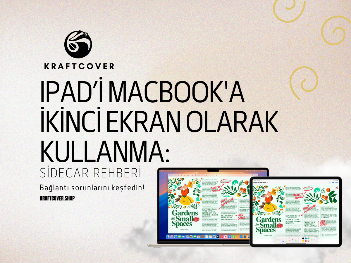iPad’i MacBook'a İkinci Ekran Olarak Kullanma: Sidecar Rehberi