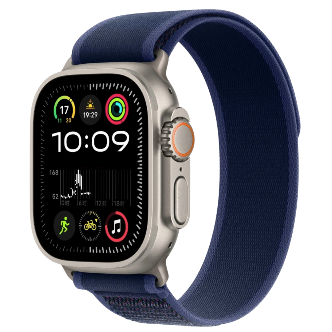 Trail Loop Lacivert Örgü Dokulu Apple Watch Uyumlu Kordon