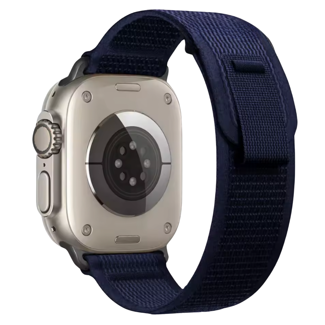 Trail Loop Lacivert Örgü Dokulu Apple Watch Uyumlu Kordon