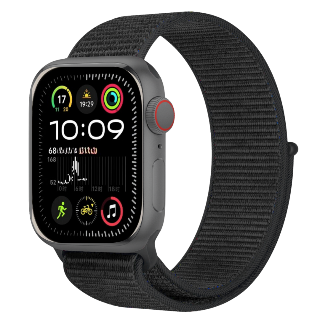 Trail Loop Antrasit Örgü Dokulu Apple Watch Uyumlu Kordon