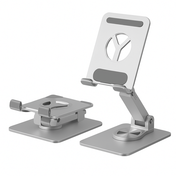 360 Derece Dönebilen Çift Açılı Telefon Standı - ürün görseli