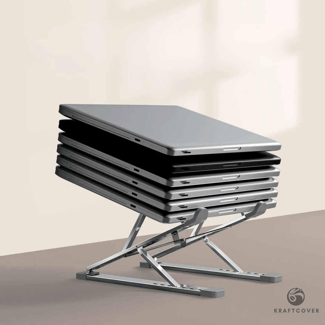 Çift Açılı Ayarlanabilir Kademeli Laptop Yükseltici Stand