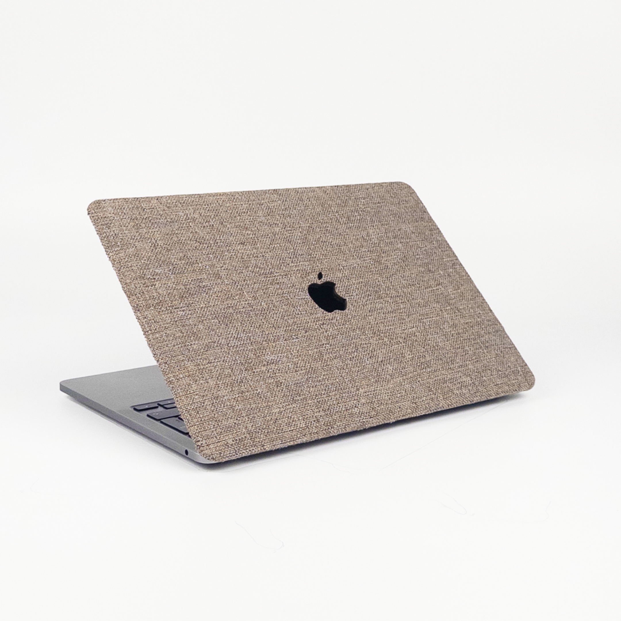 Buğday Kahve MacBook Kılıfı - Ön & Arka Kapak