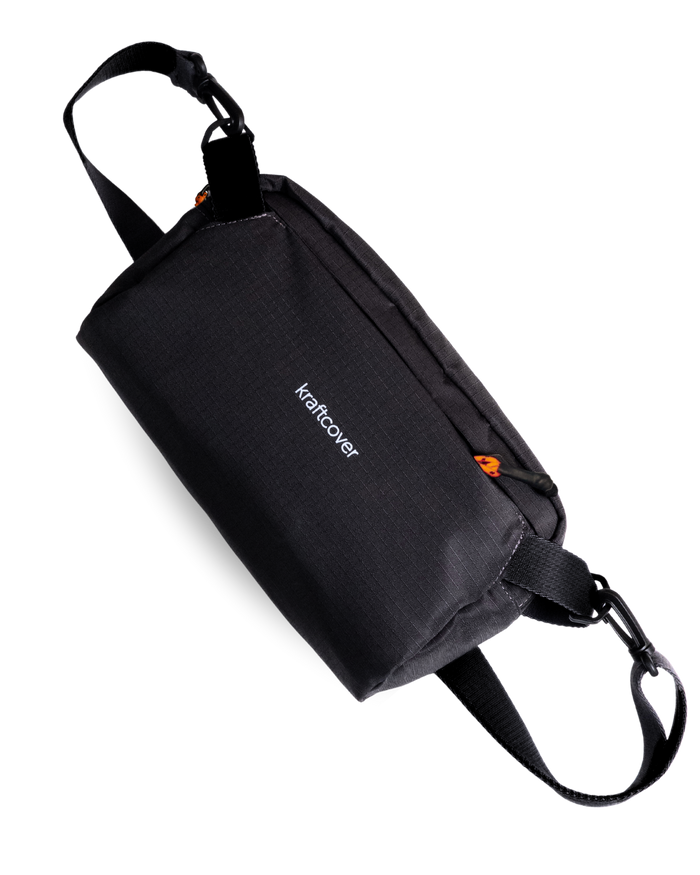Rove Sling Noir – KraftCover Erkek Çapraz Çanta 6L Siyah Sling Bag Erkek Çantası