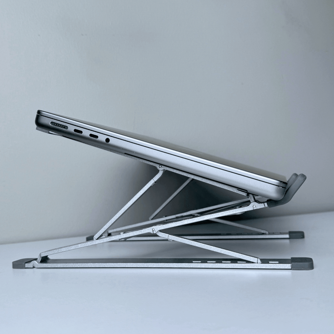 Çift Açılı Ayarlanabilir Kademeli Laptop Yükseltici Stand