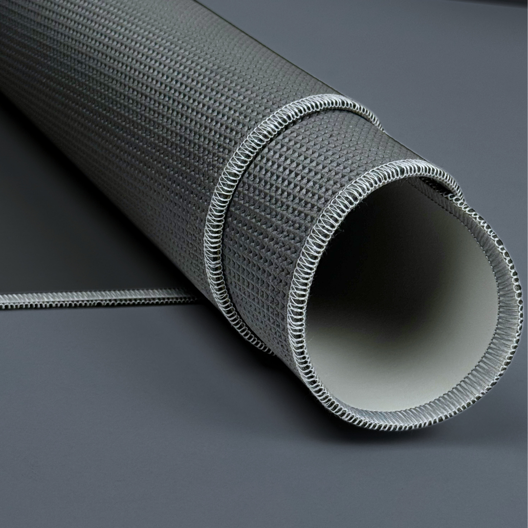 Plumbo Gri Deri Masa Matı