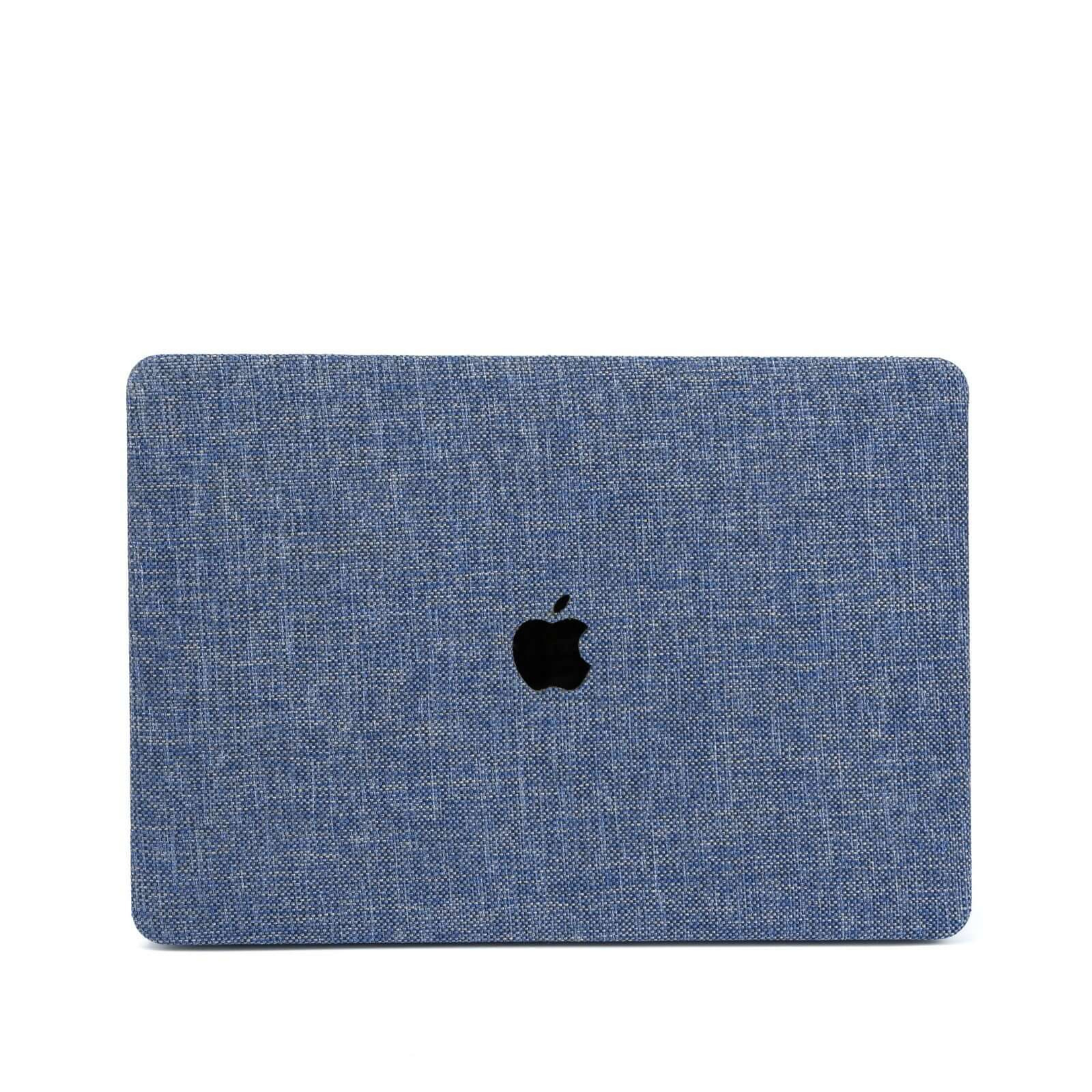 Koyu Mavi Macbook Koruma Kılıfı - Ön & Arka Kapak