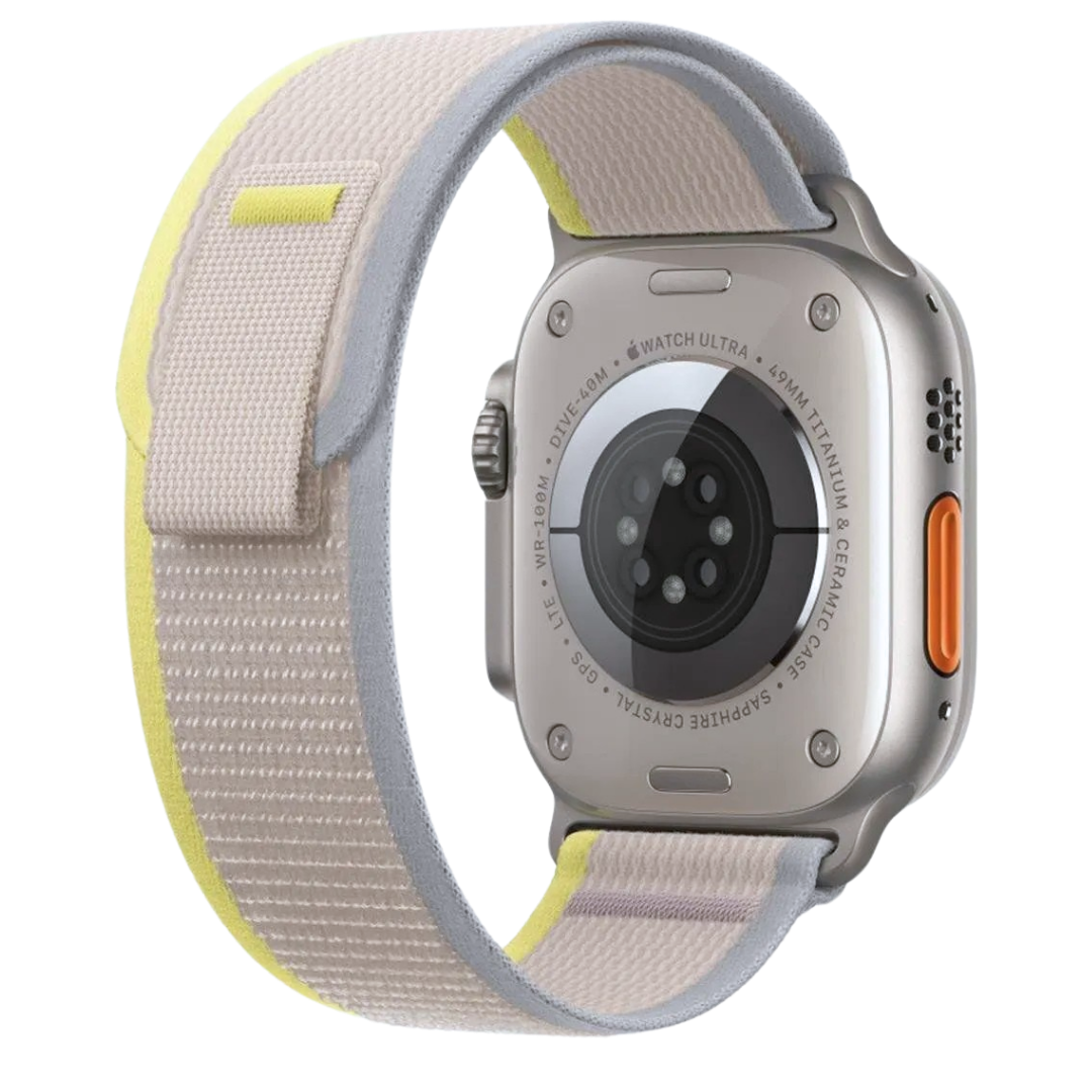 Trail Loop Bej Örgü Dokulu Apple Watch Uyumlu Kordon