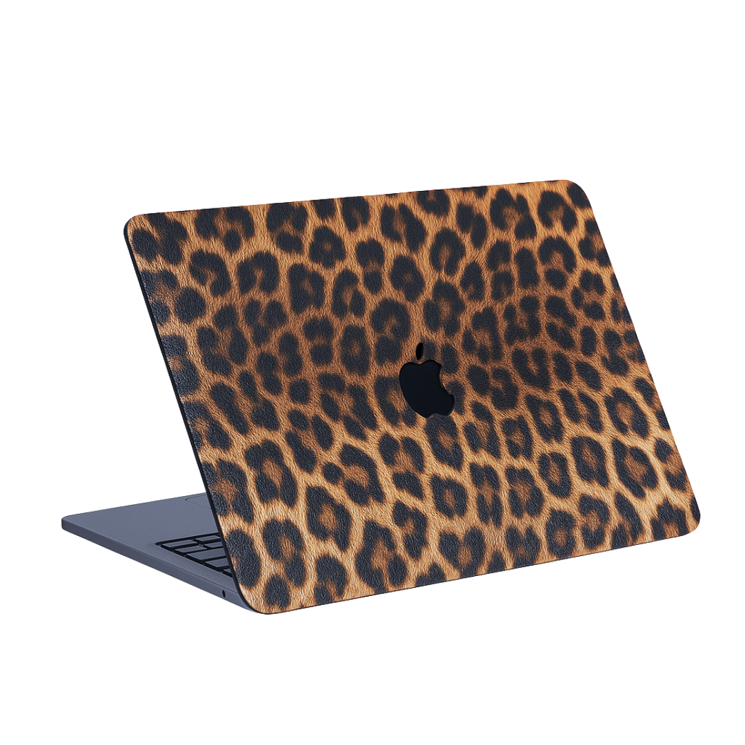 Savage Leopar Macbook Kılıfı - Ön & Arka Kapak