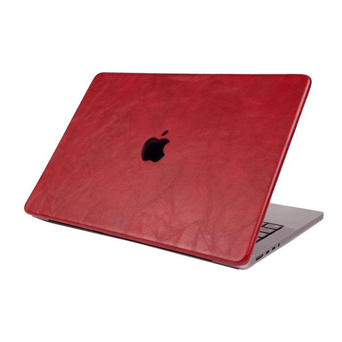 Vin Kırmızı MacBook Kılıfı - Ön & Arka Kapak - ürün görseli