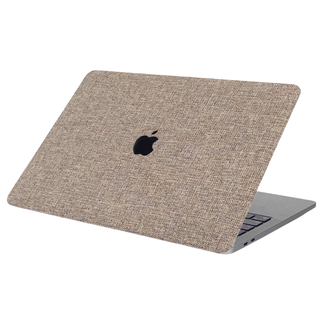 Buğday Kahve MacBook Kılıfı - Ön & Arka Kapak