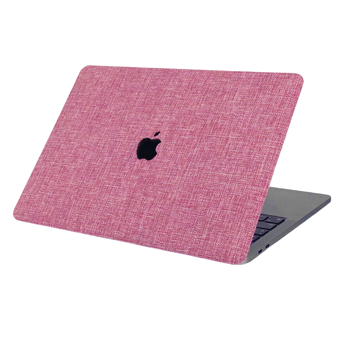 Pixie Pembe MacBook Kılıfı - Ön & Arka Kapak