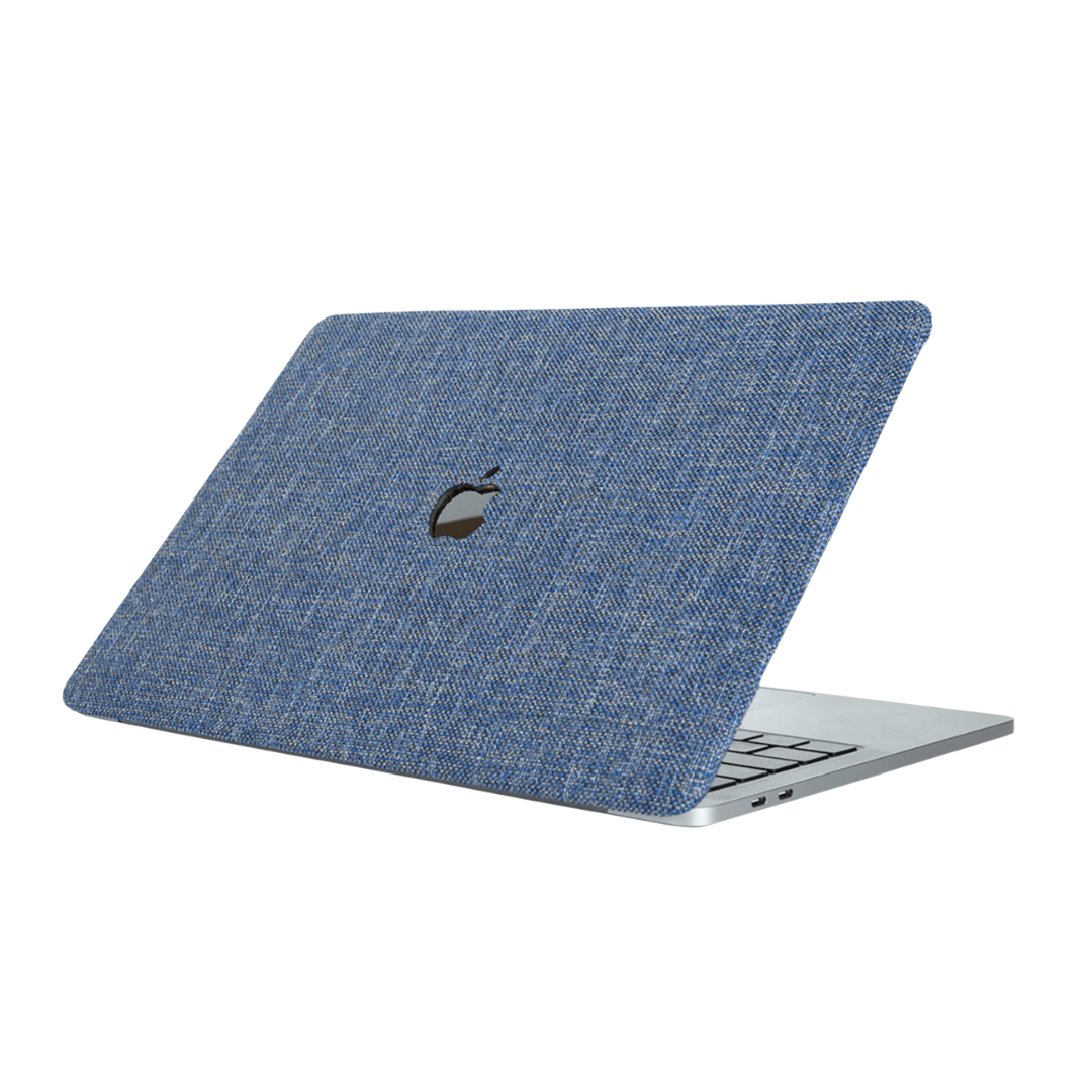 Koyu Mavi Macbook Koruma Kılıfı - Ön & Arka Kapak