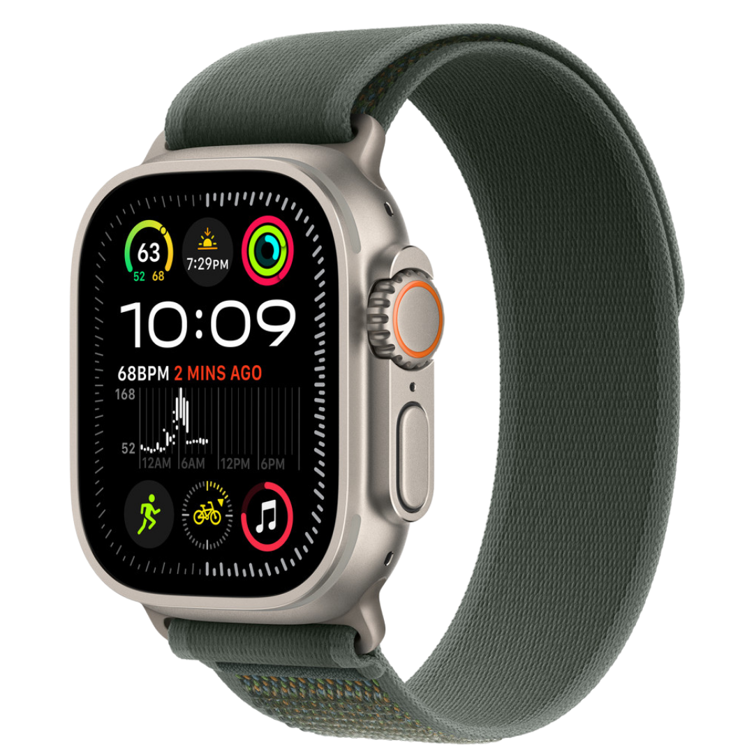 Trail Loop Yeşil Örgü Dokulu Apple Watch Uyumlu Kordon