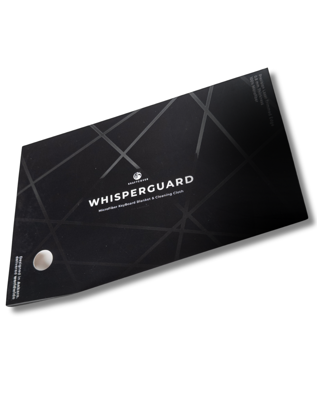 WhisperGuard Mikrofiber Klavye Örtüsü & Temizleme Bezi (2'li Paket)