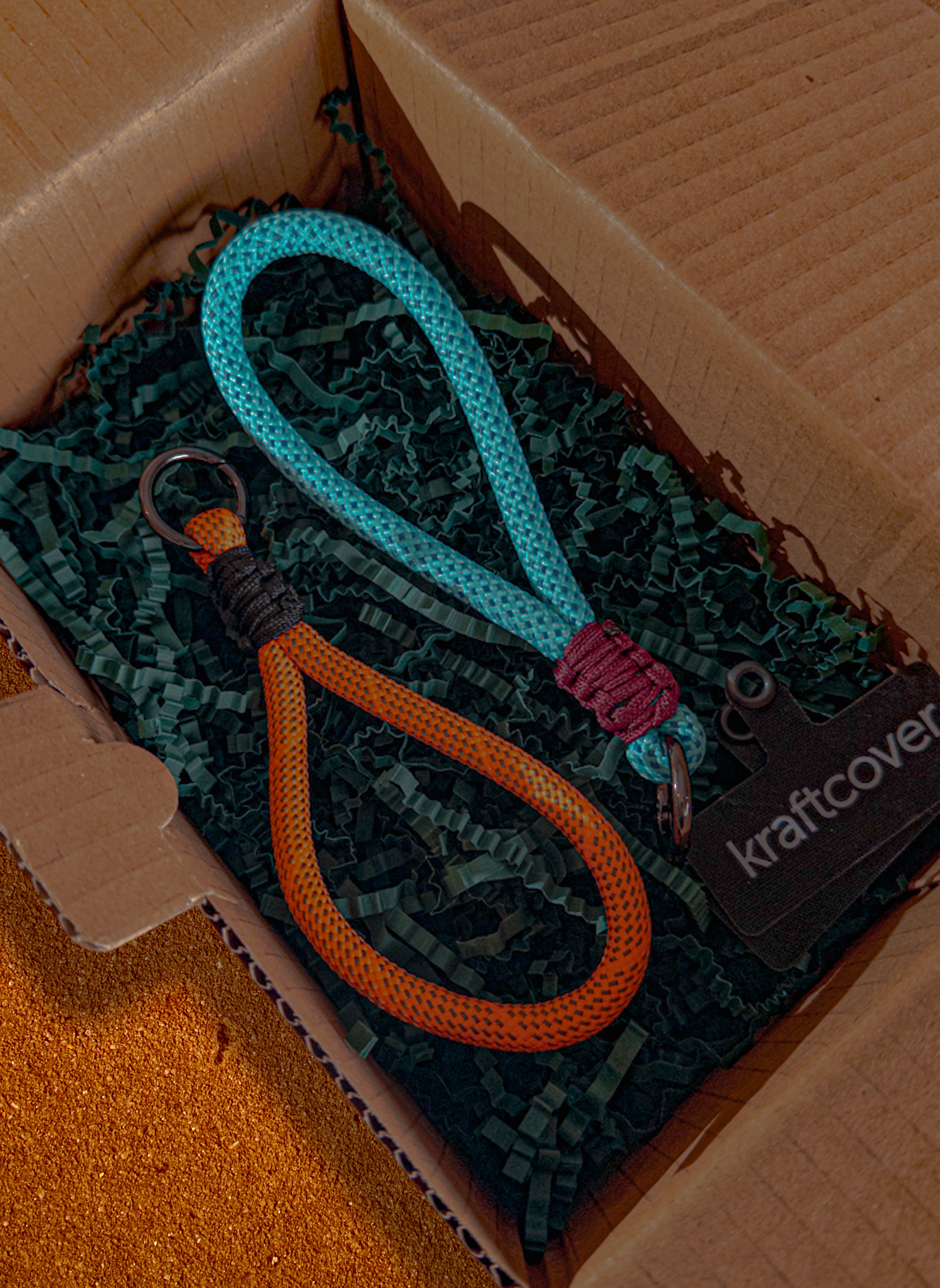 Everyday Rope Keyring (Soğuk Mavi)