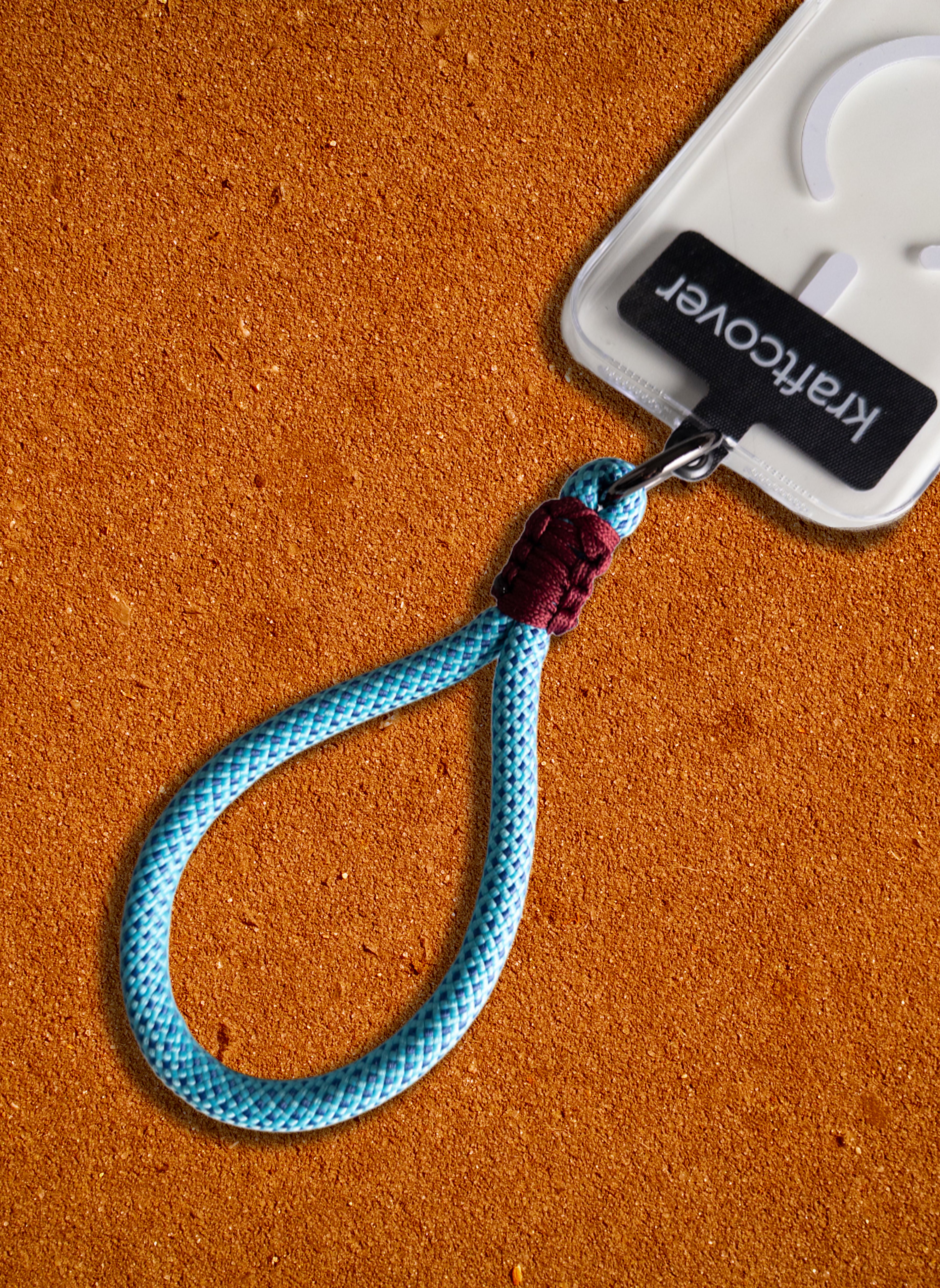 Everyday Rope Keyring (Soğuk Mavi)