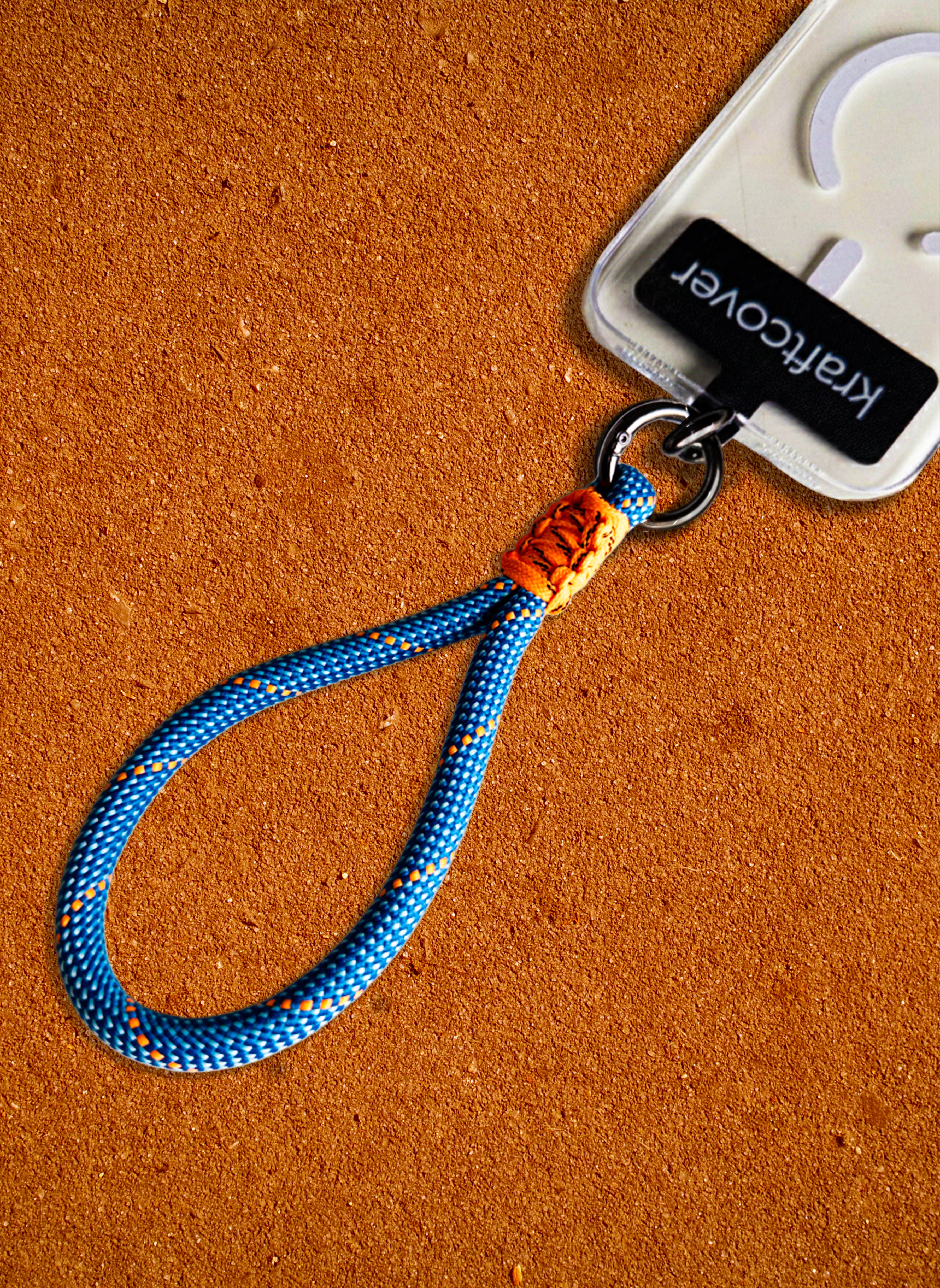 Everyday Rope Keyring (Derin Mavi)
