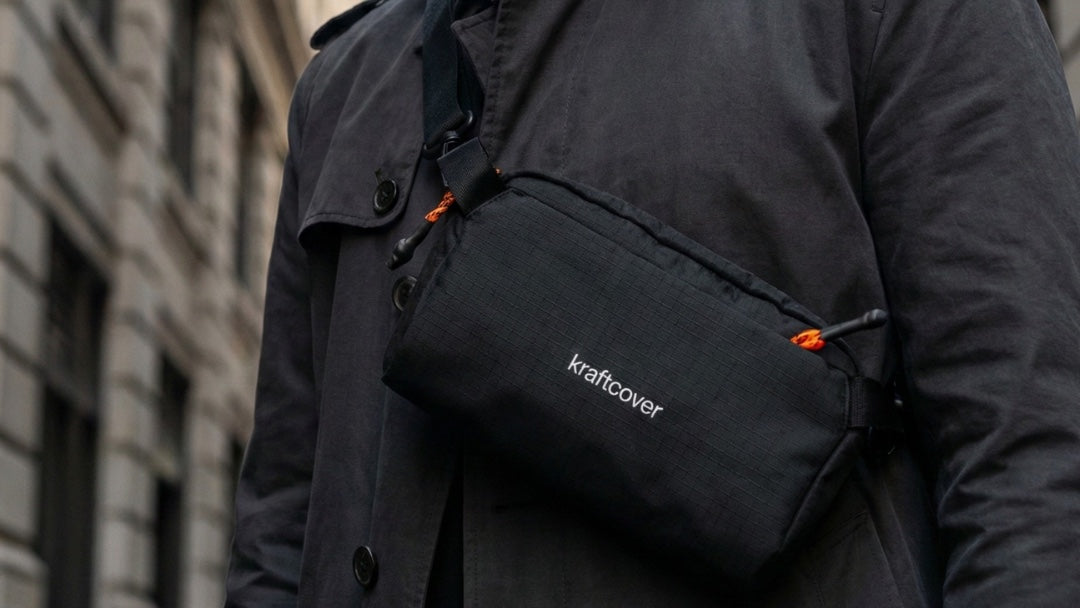Rove Sling 5L Noir göğüste — 90 gün saha testi