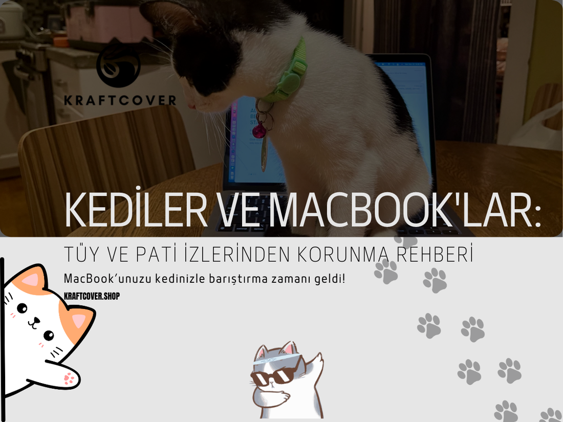 Kediler ve MacBook'lar: Tüy ve Pati İzlerinden Korunma Rehberi