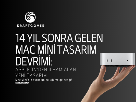 Apple'ın 14 Yıl Sonra Gelen Mac Mini Tasarım Devrimi: Apple TV'den İlham Alan Yeni Tasarım