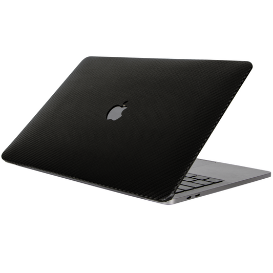 Siyah CarbonKraft MacBook Kılıfı - Sert Ön & Arka Kapak