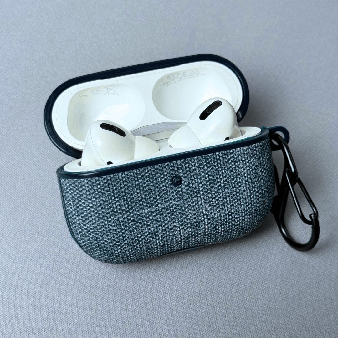 DenimDrift Mavi AirPods Kılıfı