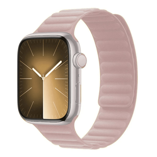 Fleur Pink Leather Strap for Apple Watch