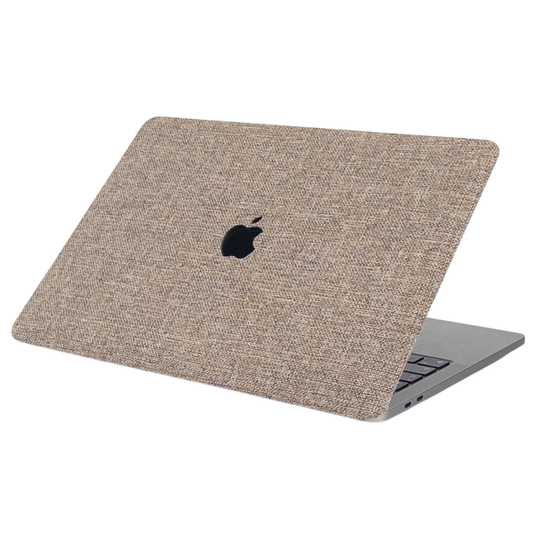 Special Edition - Stone Brown Leather MacBook Hard Case - Protective Hardshell MacBook Air & Pro Skin - Full Protection Custom MacBook Cover 