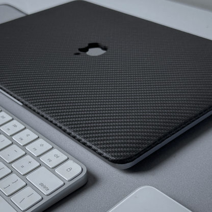 CarbonLeather Black MacBook Cover - Top & Bottom Case (SPECIAL EDT.)