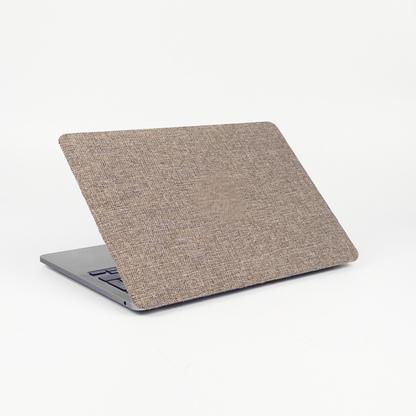 Special Edition - Stone Brown Leather MacBook Hard Case - Protective Hardshell MacBook Air & Pro Skin - Full Protection Custom MacBook Cover 