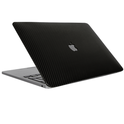 Siyah CarbonKraft MacBook Kılıfı - Sert Ön & Arka Kapak