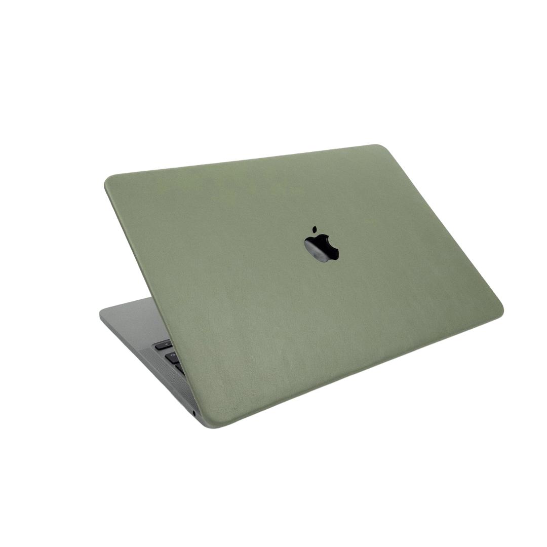 Özel Seri Mintus Yeşil MacBook Kılıfı - Ön & Arka Kapak