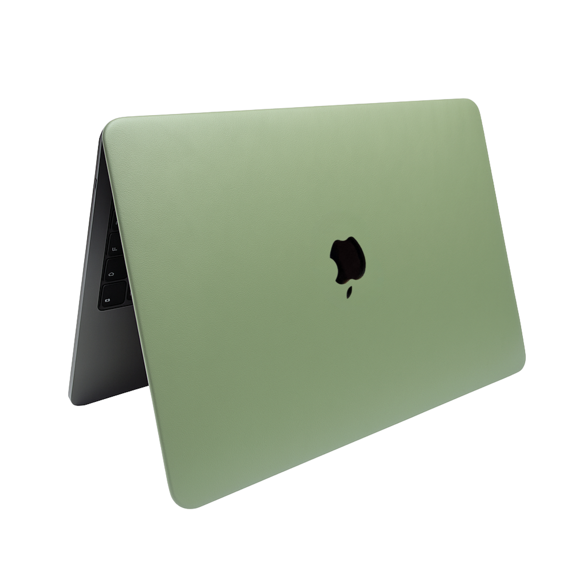 Özel Seri Mintus Yeşil MacBook Kılıfı - Ön & Arka Kapak