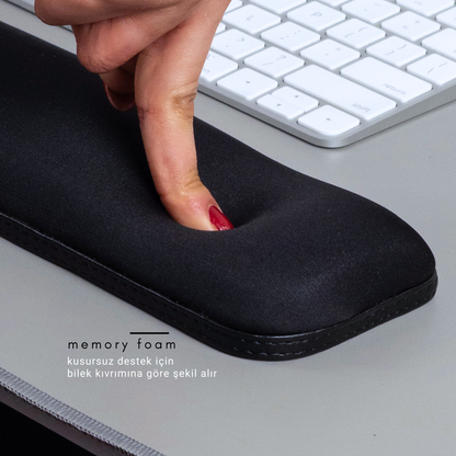 Carma Klavye Bilek Desteği - Memory Foam Destekli