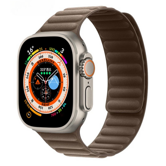 Corylus Kahverengi Apple Watch Uyumlu Kordon