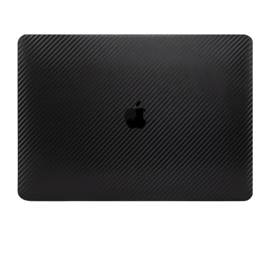 Siyah CarbonKraft MacBook Kılıfı - Sert Ön & Arka Kapak