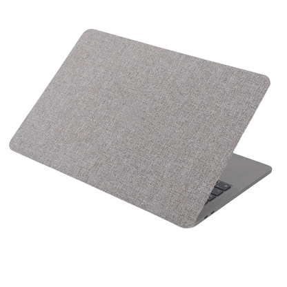 Pewter Gri Macbook Kılıfı - Ön & Arka Kapak