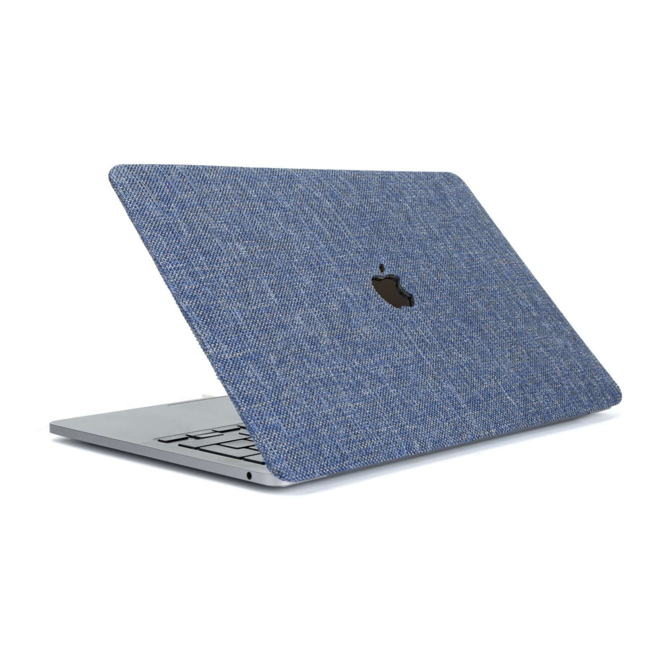 Koyu Mavi Macbook Koruma Kılıfı - Ön & Arka Kapak