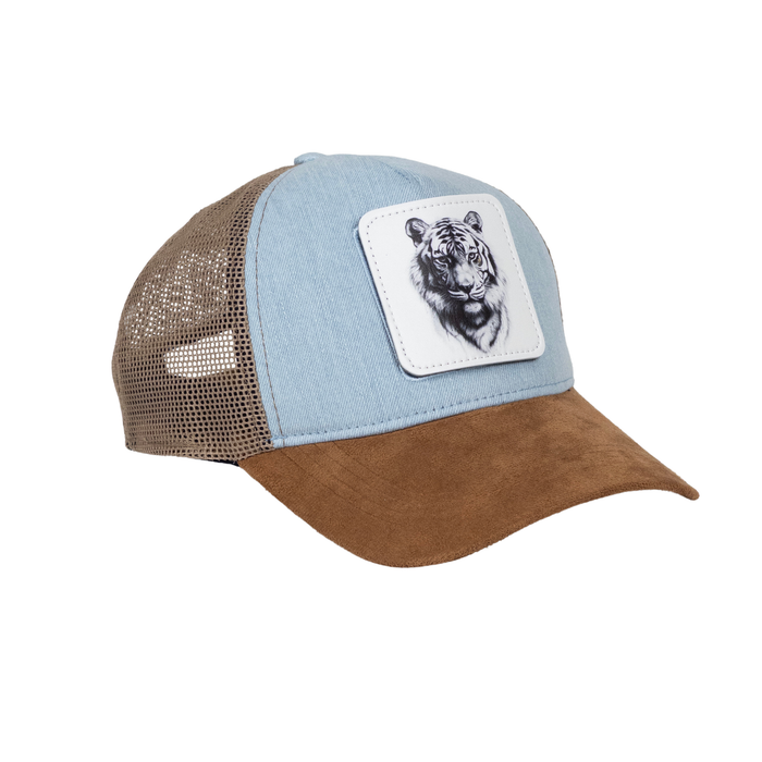 CAPTURE Fileli Kahverengi & Mavi Şapka (Cap) - ürün görseli