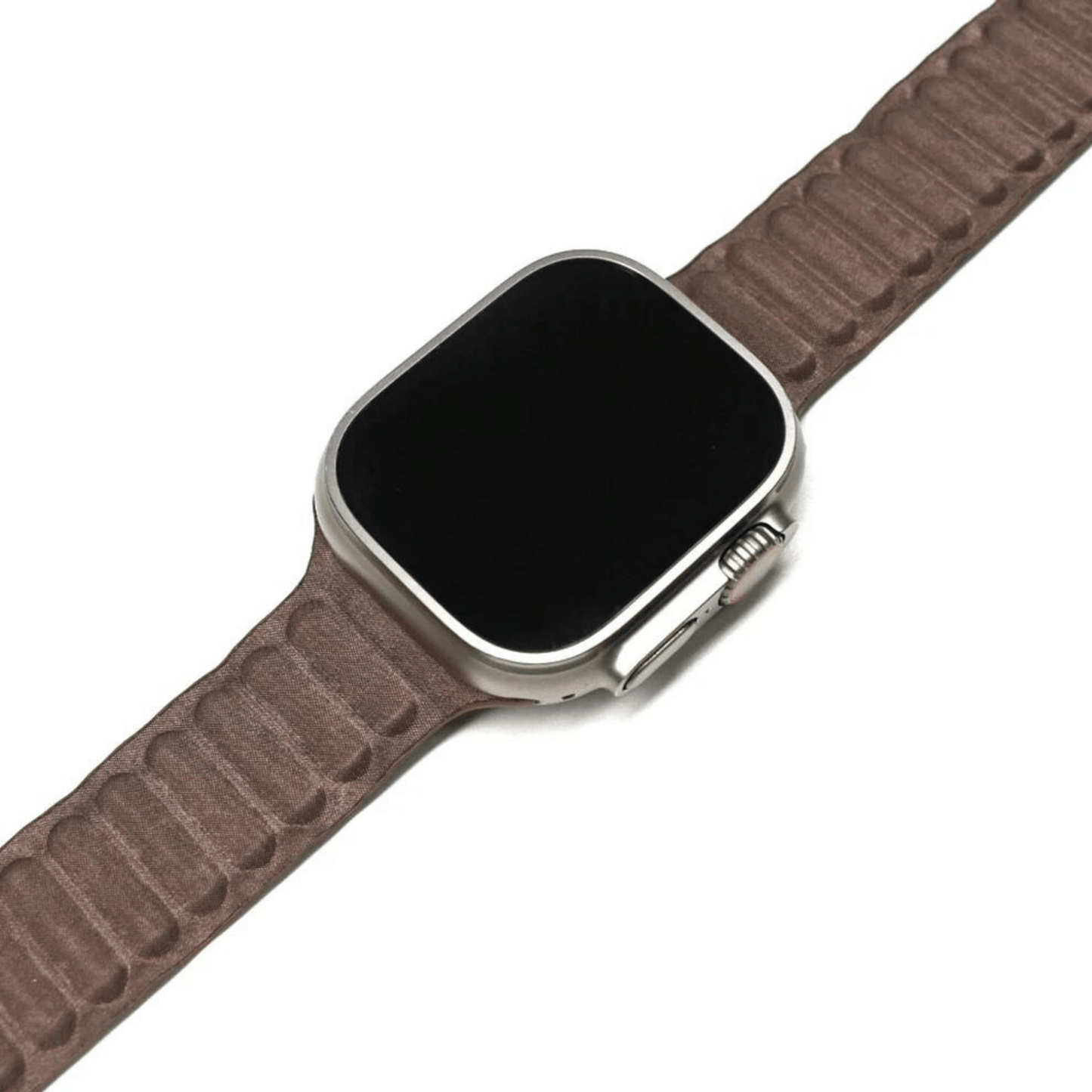 Corylus Brown Leather Strap for Apple Watch