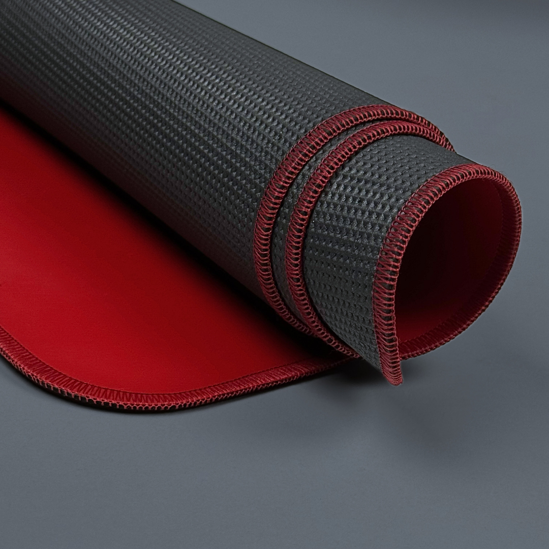 Vin Red Leather Desk Mat