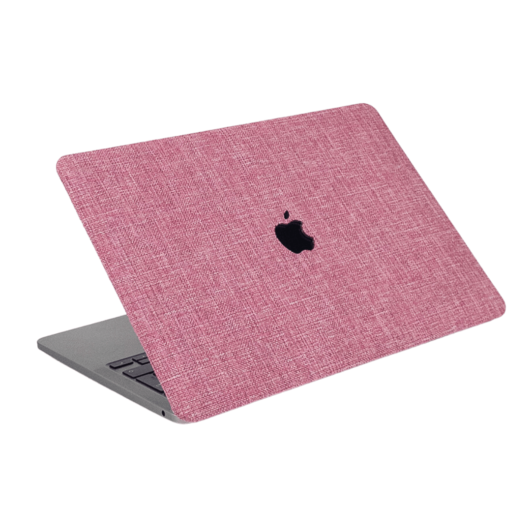 Pixie Pembe MacBook Kılıfı - Ön & Arka Kapak