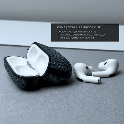 DenimDrift Mavi AirPods Kılıfı