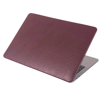 Cherry Bordo Macbook Kılıfı - Ön & Arka Kapak