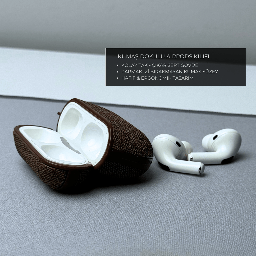 Terra Kahverengi AirPods Kılıfı