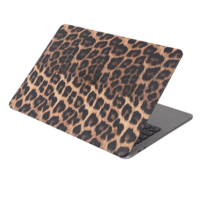 Savage Leopar Macbook Kılıfı - Ön & Arka Kapak