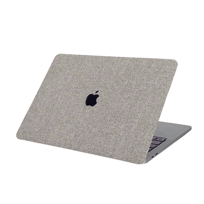 Pewter Gri Macbook Kılıfı - Ön & Arka Kapak