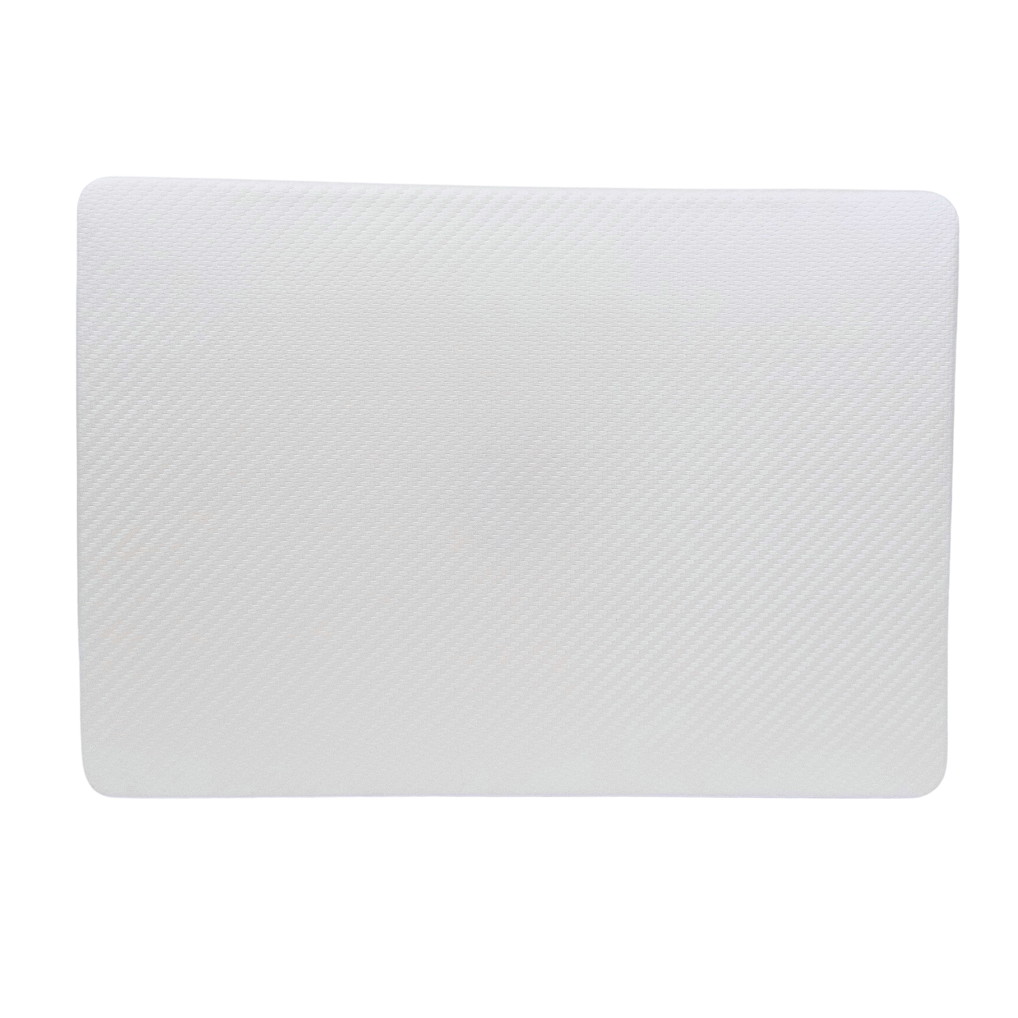 CarbonLeather White MacBook Cover - Top & Bottom Case (SPECIAL EDT.)