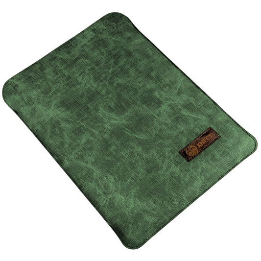 Leafline Yeşil Deri Laptop & Tablet Taşıma Çantası
